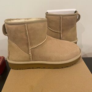 UGG Classic Minis Sand Color Size 5